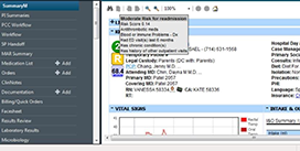 EHR mPage Dashboard